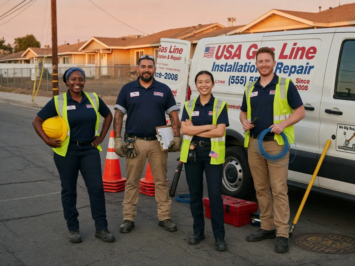 Gas Line Installation company in Fox, AR